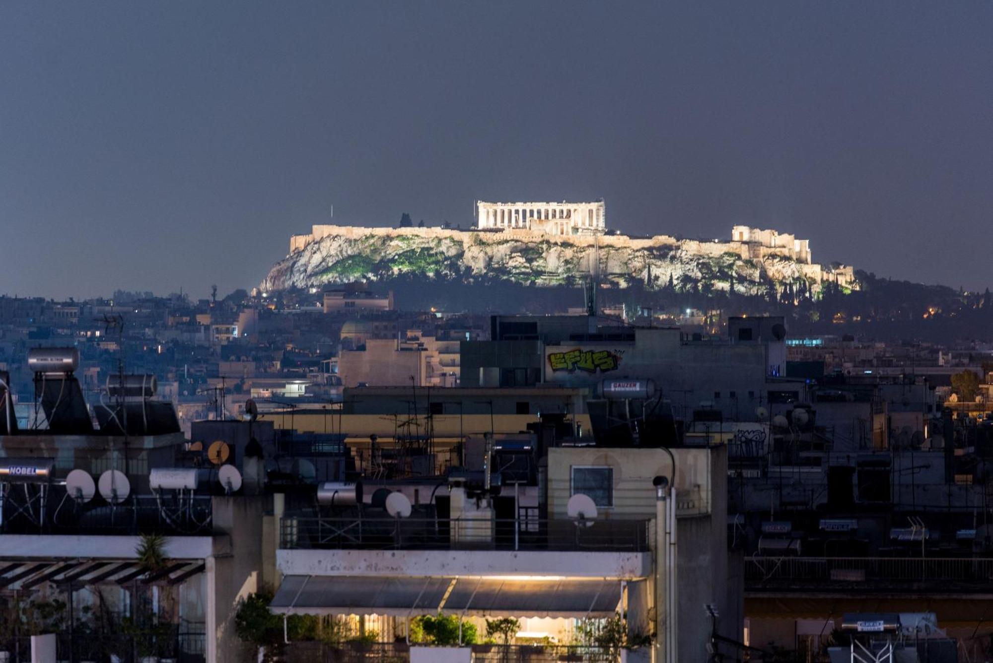 Athens & Acropolis View 7Th Floor Apartment Exterior photo
